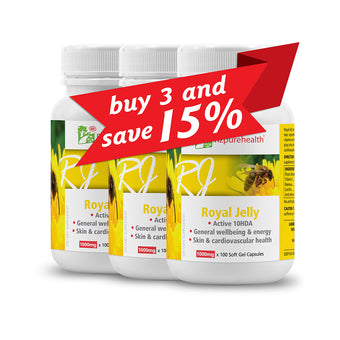 compare product Royal Jelly -Buy 3은 15% 할인됩니다